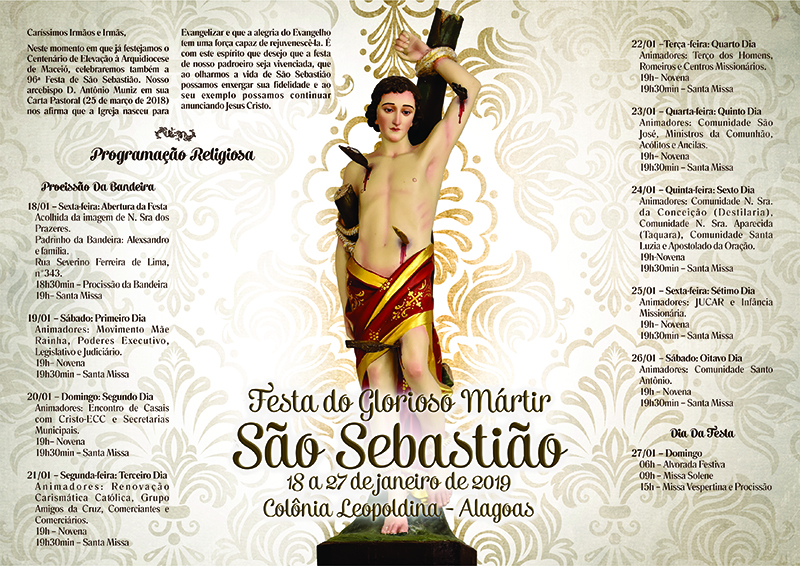 Folder São Sebastião 2019 2